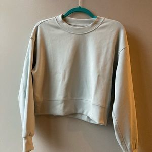 PERFECTLY OVERSIZED CROPPED CREW *SOFTSTREME™